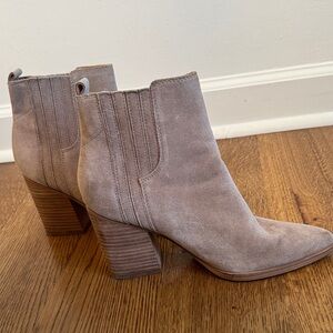 Marc Fisher Suede Ankle Boots